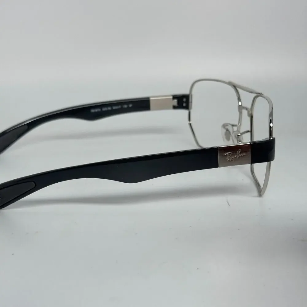 Ray‎ Ban RB3672 003/82 Sunglasses Gray /Shiny Silver Frame Only 60-17-135 H16991